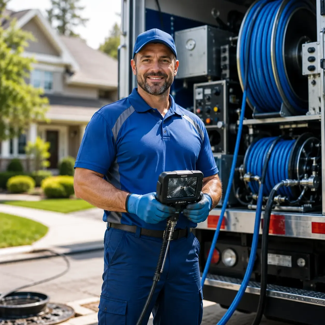 Local outdoor drain cleaning specialists in Rockton, PA